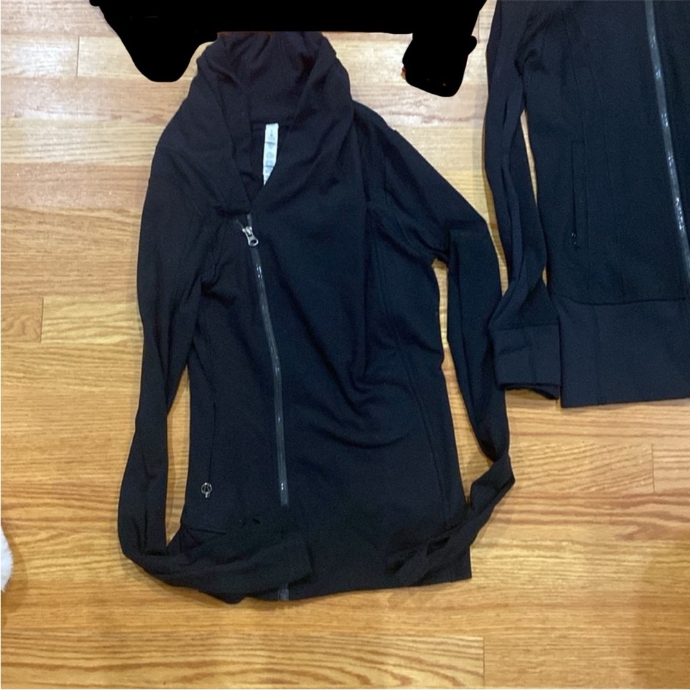 2 Lululemon Jackets bundle  - Bhakti asymmetrical jacket and black jacket